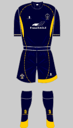 accrington stanley 2007-08 away kit