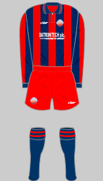 aldershot town 1993-94 kit