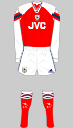 1992-1994 Arsenal Kit