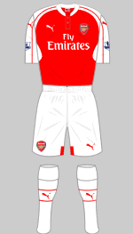 arsenal 2015-16 kit