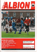 stirling albion programme 2008