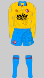 aston villa 1991-93 third kit