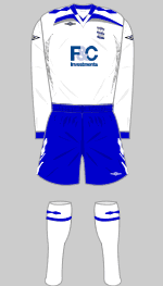 Birmingham City 2007-08 away kit