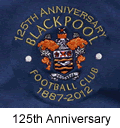 blackpool fc crest 125th anniversary