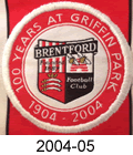 brentford 100 years at griffin park crest