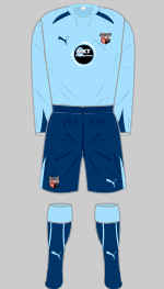 brentford 2008-09 away kit