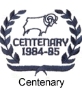 derby county cenetnary crest 1984