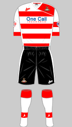doncaster rovers 2014-15 1st kit