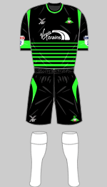 doncaster rovers 2nd kit december 2017