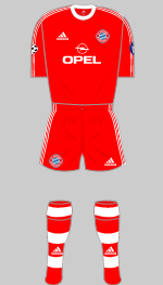 bayern munich 2001  uefa champions league final kit