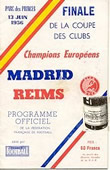 european cup final programme 1956