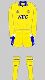 everton 1988-90 third kit
