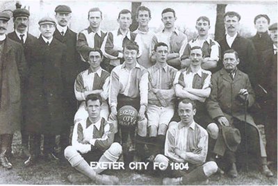 exeter city fc 1904-05