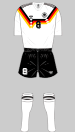 germany 1991 women's world cup 1st kit