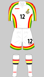 ghana 1999 womens world cup white strip