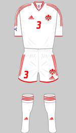 canada 2003 womens world cup 2nd kit