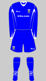 Gillingham 2007-08 Kit