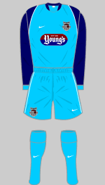 grimsby town 2007-08 away kit