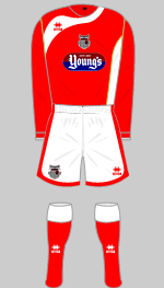 grimsby town 2008-09 away kit