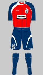 huddersfield town 2009-10 away kit