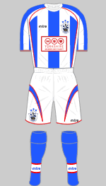 huddersfield town 2009-10 home kit