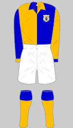 leeds united 1938-39 kit