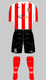 lincoln city 2009-10 home kit