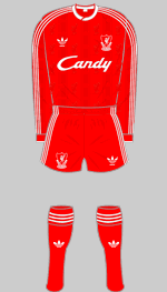 1988-1989 Liverpool Kit