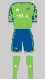 seattle sounders 2013 home kit