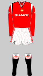 Manchester United 1984-1986 Kit