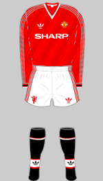 Manchester United 1986-1988 Kit