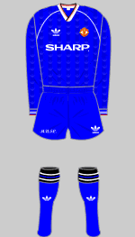 manchester united 1998 third kit