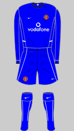 manchester united 2002 third kit