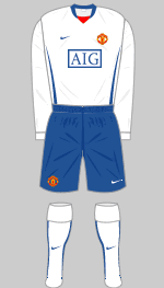 manchester united 2008-09 away kit