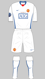 manchester united 2009 champions league final kit