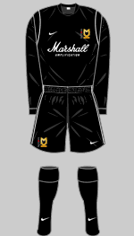 MK Dons 2007-08 third kit