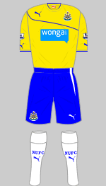 newcastle united 2013-14 third kit