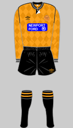 newport county afc 1990 march