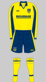 oxford united august 2001