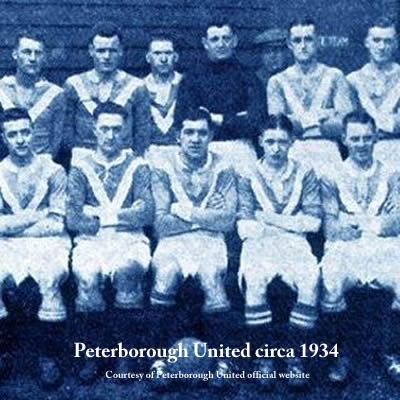 peterborough united circa 1934