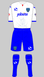 portsmouth fc 2013-14 away kit