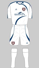 arbroath 2010-11 away kit