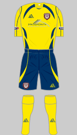 arbroath fc 2012-13 away kit