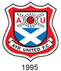 ayr united crest 1995
