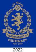 cove rangers 2022 centenary crest