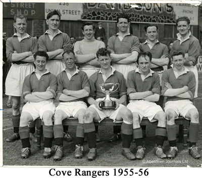 cove rangers 1955-56