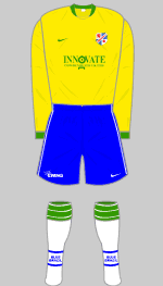cowdenbeath 2007-08 home kit