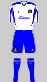 dumbarton 2009-10 away kit