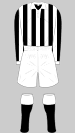 Dunfermline Athletic 1946-47 kit