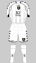 east fife 2010-11 away kit